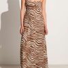 Clothing * | Sorso Midi Dress Faithfull The Brand Exclusive Sol Print