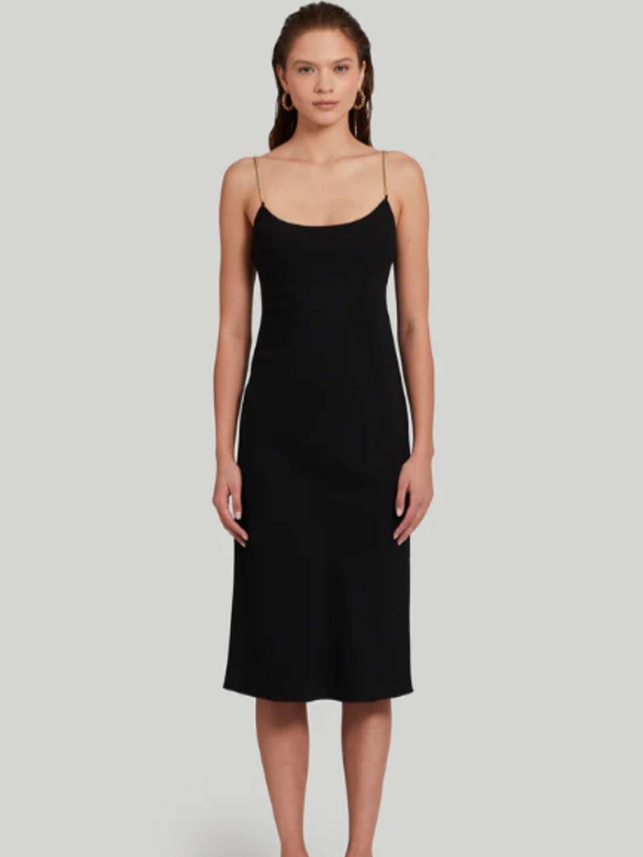 Clothing * | Talena Dress Amanda Uprichard Cheap Online Black