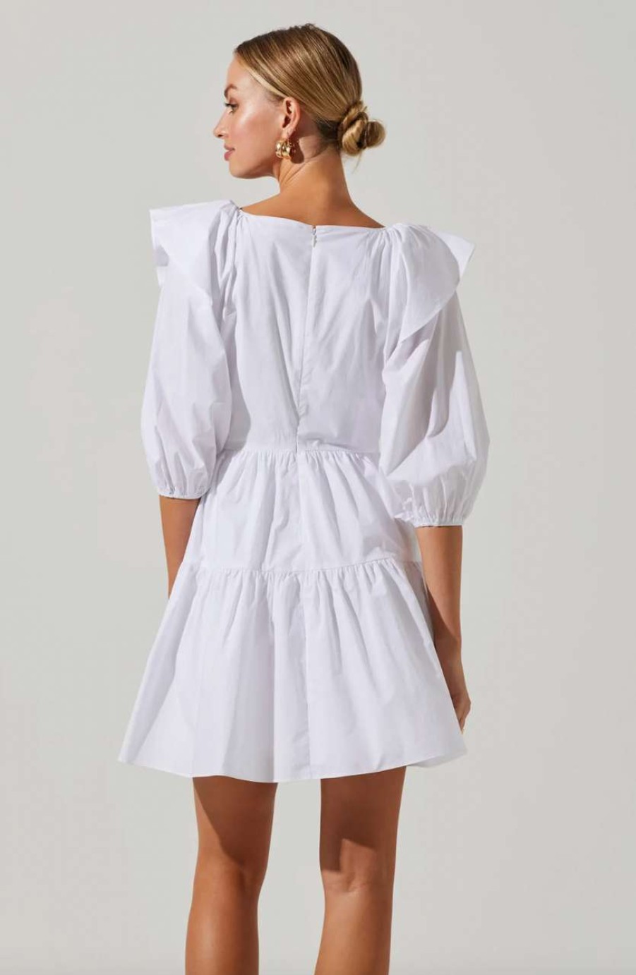 Clothing * | Nixi Dress Astr Bargain Sale White