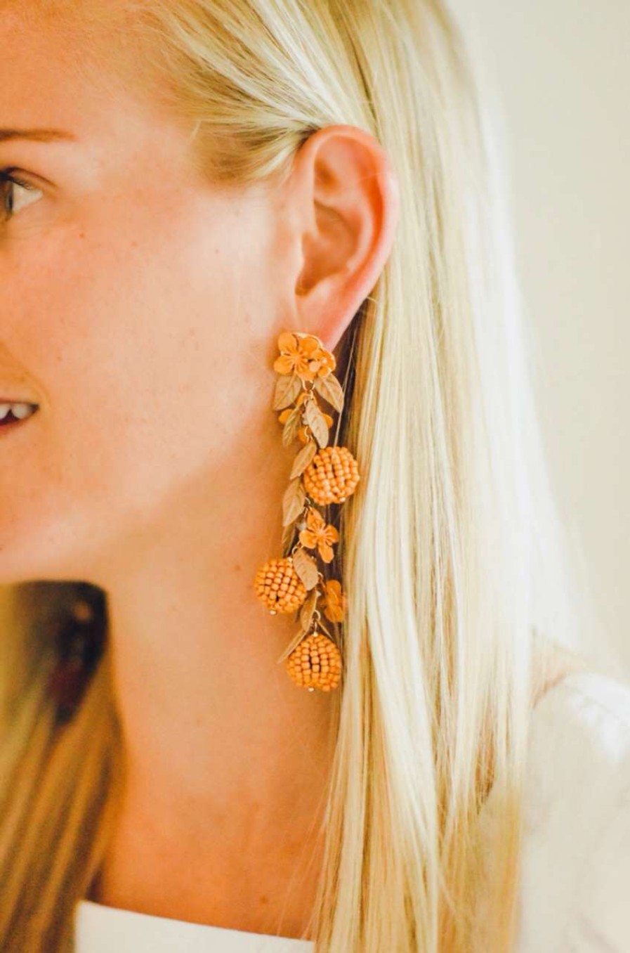 Accessories * | Living Leaf Earring Smith & Co Hot Sell