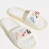 Shoes * | Women'S Big Logo Techloom Slide Apl Bargain Sale Pristine/Pastel/Blocked