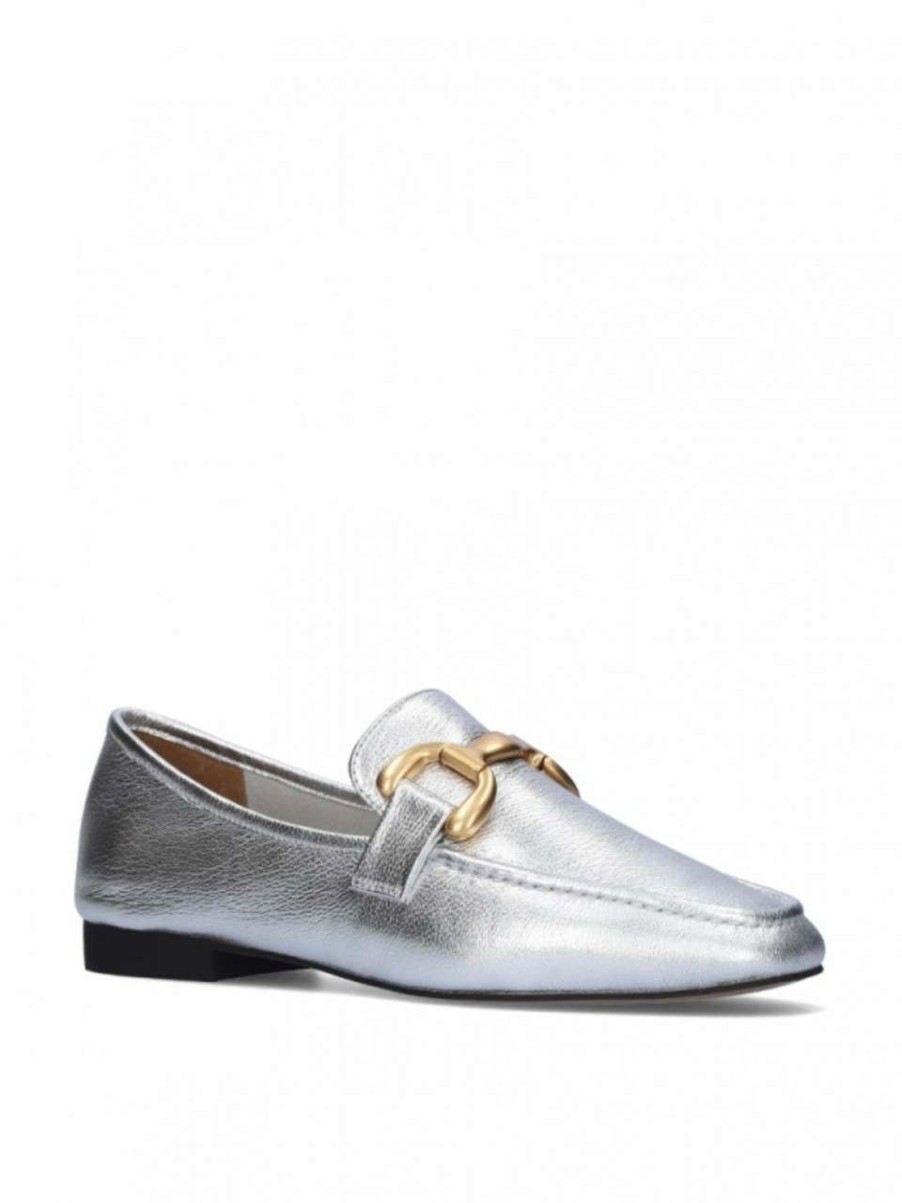 Shoes * | Zagreb Loafer Bibi Lou Shop Silver