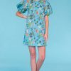 Clothing * | Louisa Dress Olivia James Best Sellers Tropicalia Sea Mist