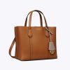 Accessories * | Perry Small Triple Compartment Tote Tory Burch Cheap Online Light Umber