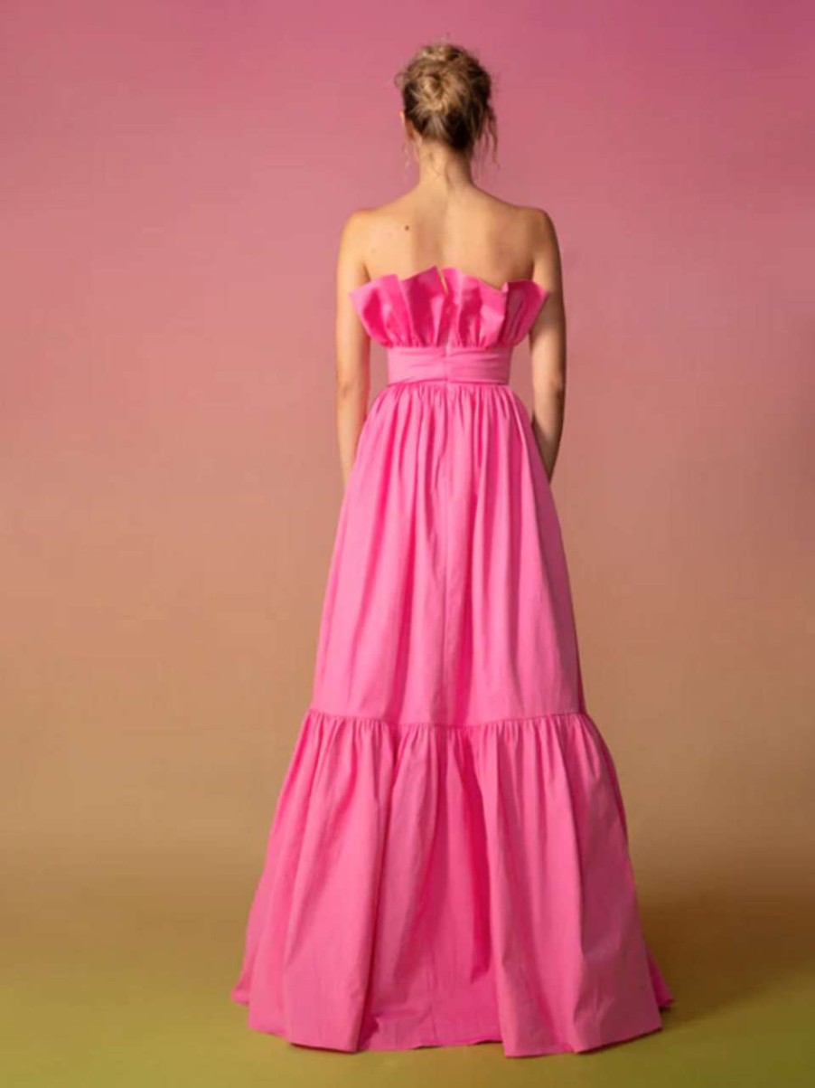 Clothing * | Nina Gown Sau Lee Hot Sale Pink