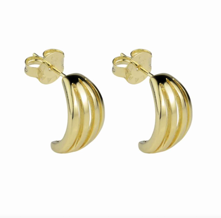 Accessories * | Lillie Hoops Sheila Fajl Exclusive Gold