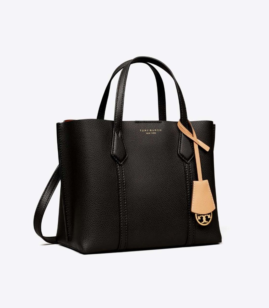 Accessories * | Perry Small Triple Compartment Tote Tory Burch Excellent Quality Black