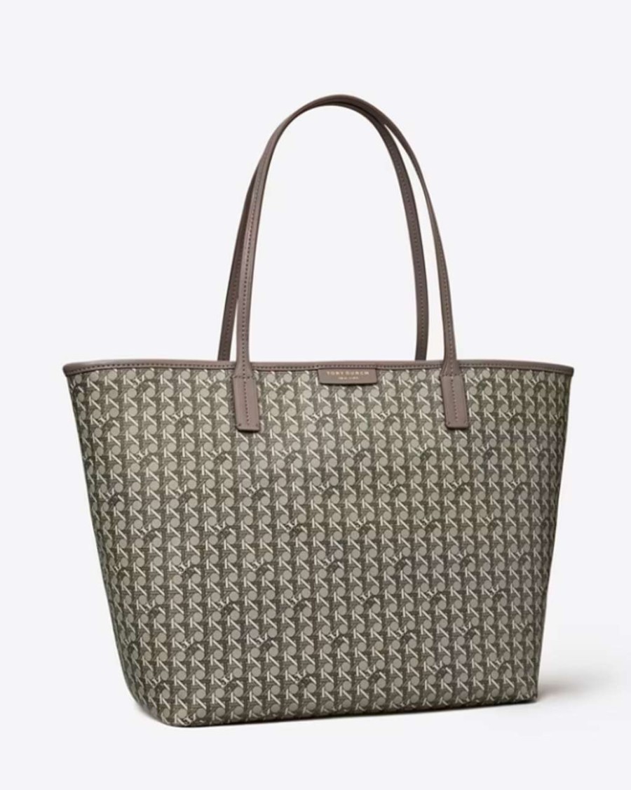 Accessories * | Ever-Ready Zip Tote Tory Burch Top Sellers Zinc