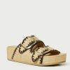 Shoes * | Theo Two Band Sandal Loeffler Randall Best Sellers Natural/Brown