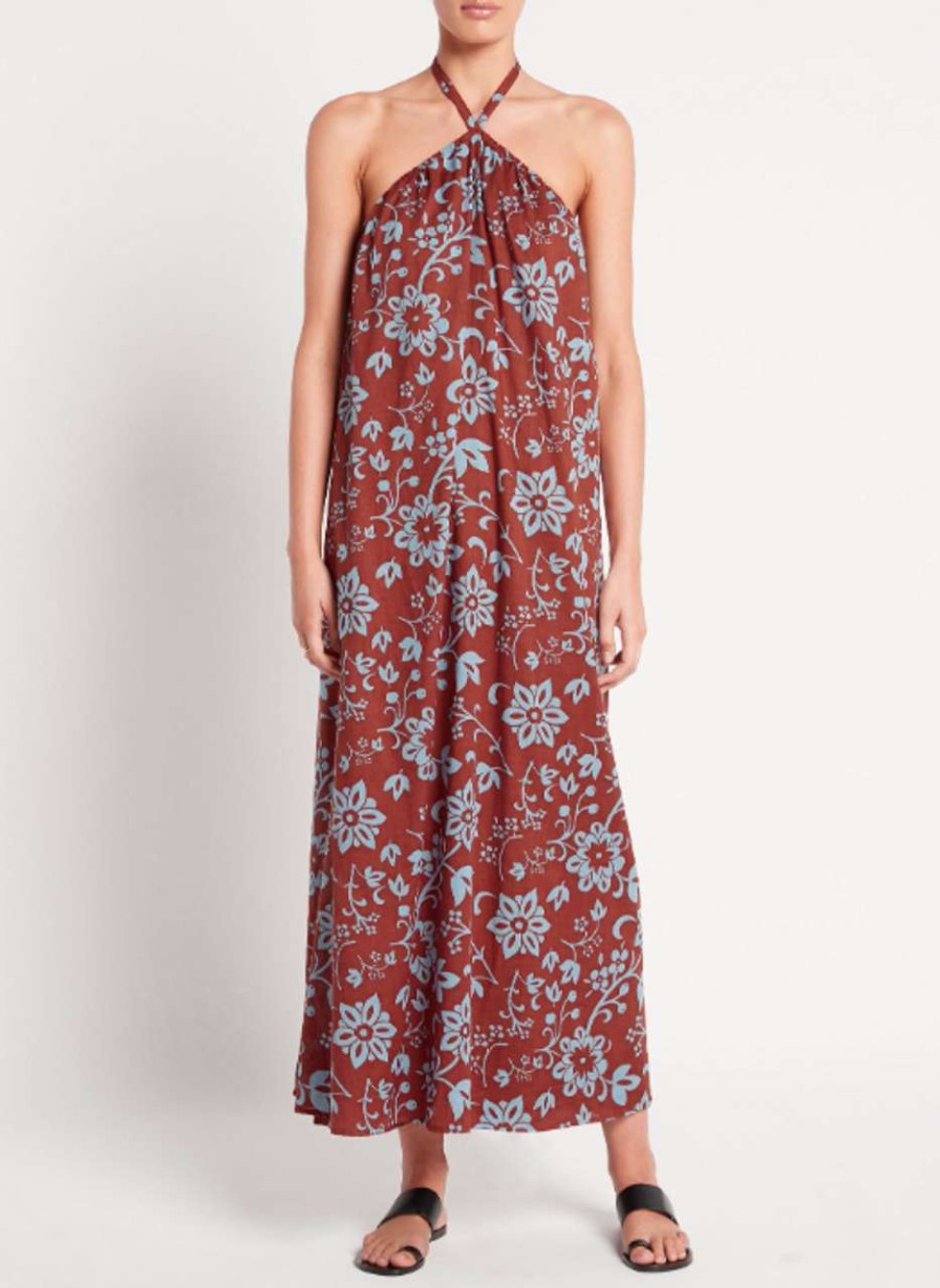 Clothing * | Brise Maxi Dress Faithfull The Brand Quality Guarantee Oceania Floral Print