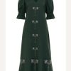 Clothing * | Clara Midi Dress Anna Cate Collection Best Sellers Forest