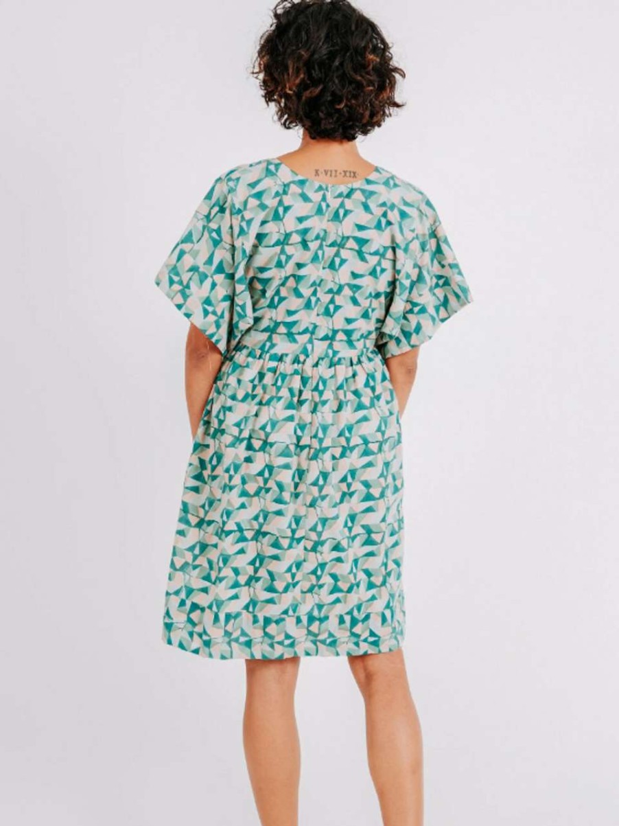 Clothing * | Sonoma Short Dress Mirth Excellent Quality Seaglass