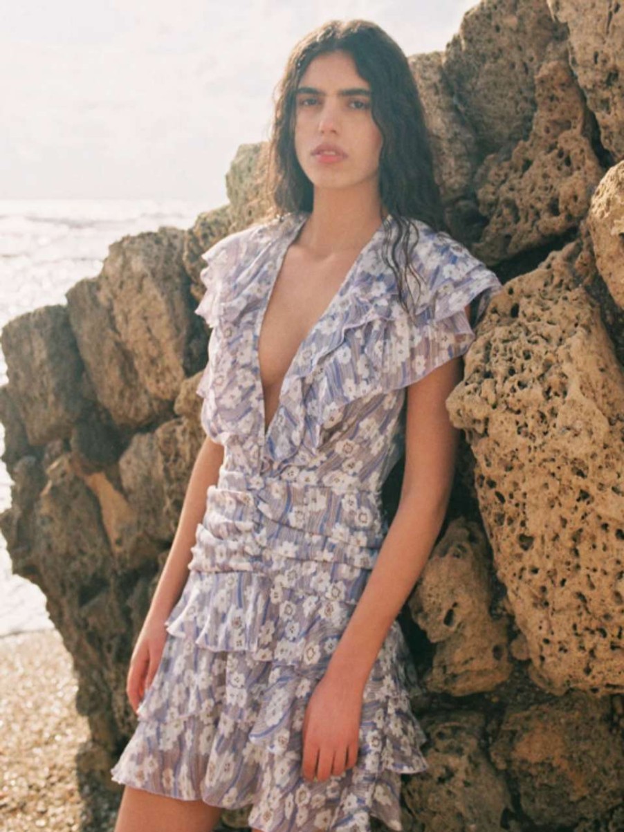 Clothing * | Hagar Dress Sabina Musayev Best Sellers Lilac Print