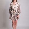 Clothing * | Charlotte Dress Sabina Musayev Excellent Quality Ivory Print