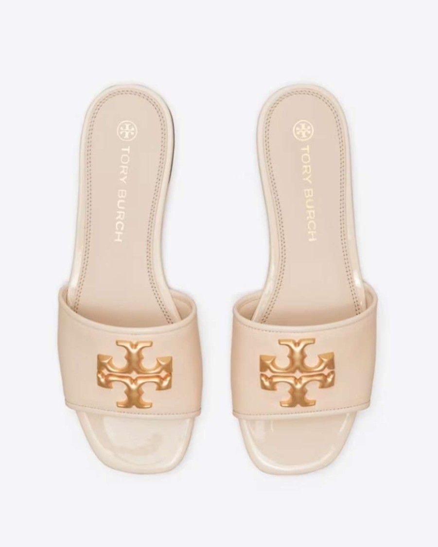 Shoes * | Eleanor Slide Tory Burch Best Sellers New Cream