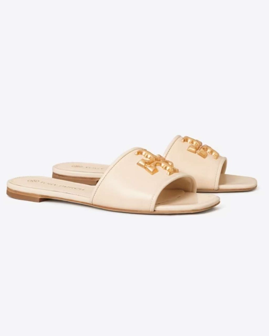 Shoes * | Eleanor Slide Tory Burch Best Sellers New Cream