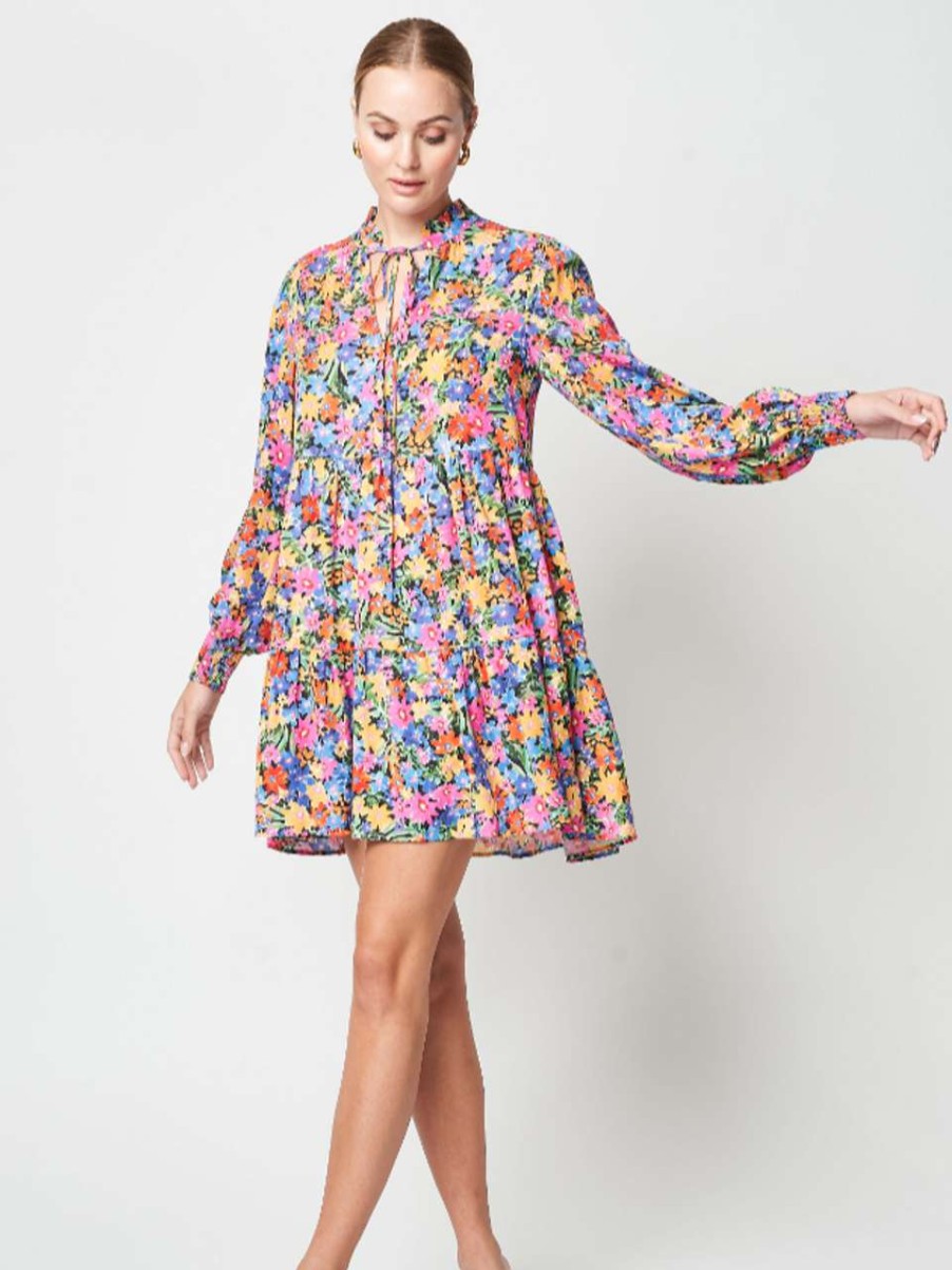 Clothing * | Jacqueline Dress Fresha London Shop Bloom