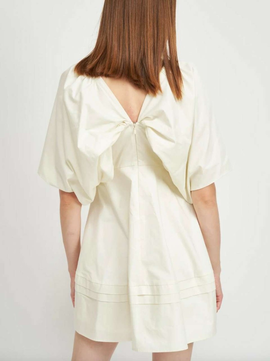 Clothing * | Avery Mini Dress En Saison Best Sellers Cream