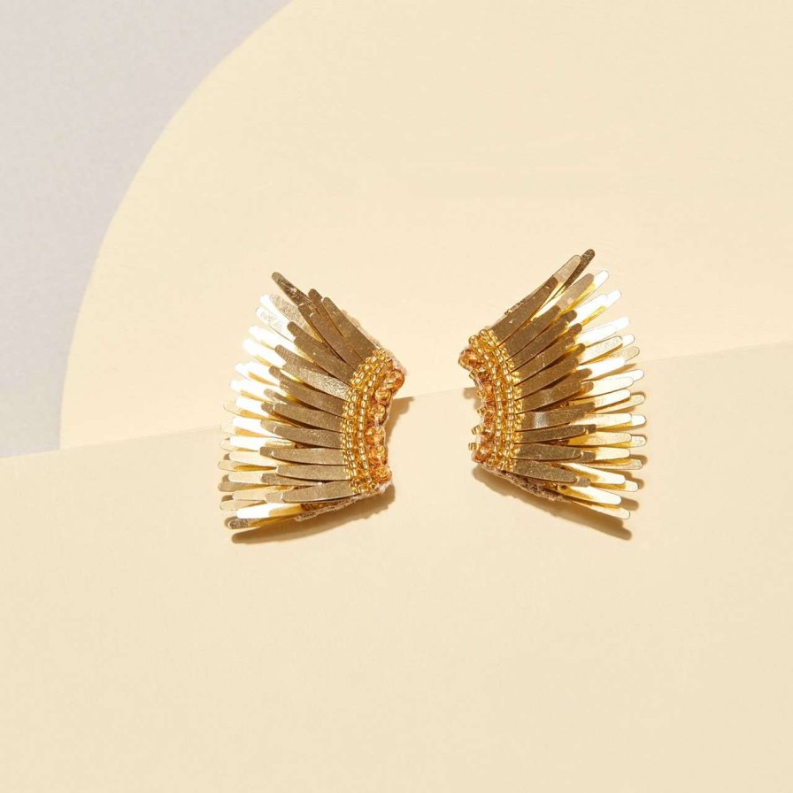 Accessories * | Mini Madeline Earrings Mignonne Gavigan Online Gold