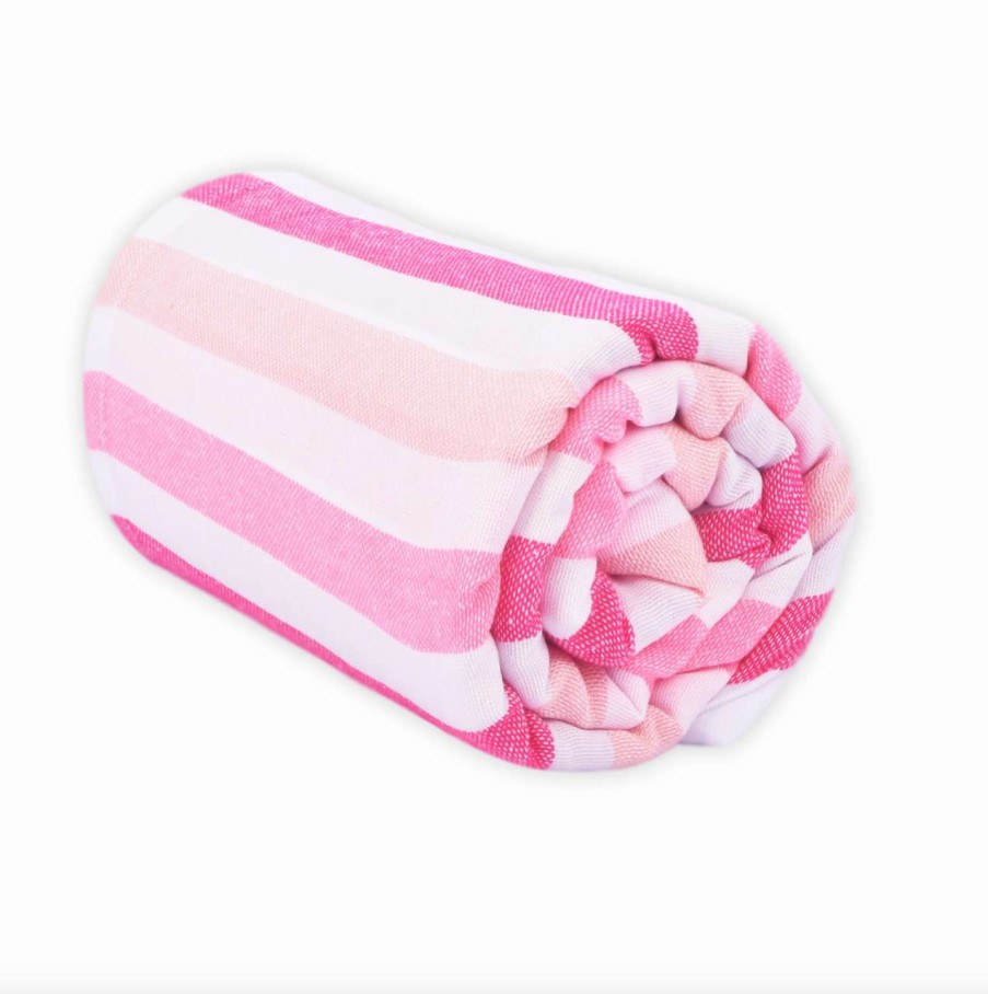 Accessories * | La Rosa Beach Towel Las Bayadas Cheap Online Pink