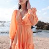 Clothing * | Andrea Dress Sabina Musayev Exclusive Peach