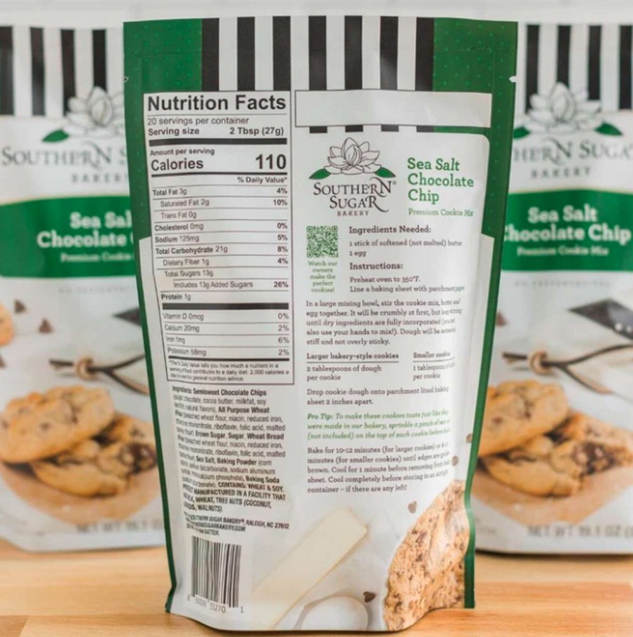 Accessories * | Sea Salt Chocolate Chip Cookie Mix Southern Sugar Bakery Online Sales