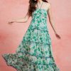 Clothing * | Denise Dress Ro'S Garden Shop Green Juana