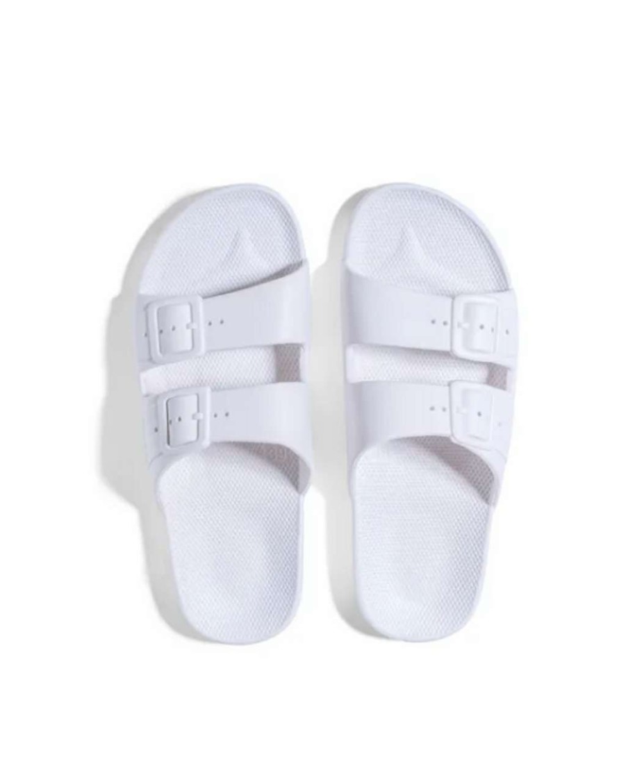 Shoes * | Basic Moses Sandal Freedom Moses Reliable Quality White