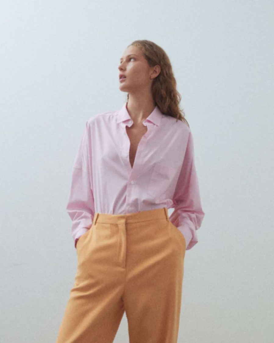 Clothing * | Caroline Shirt Blanca Exclusive Bubblegum