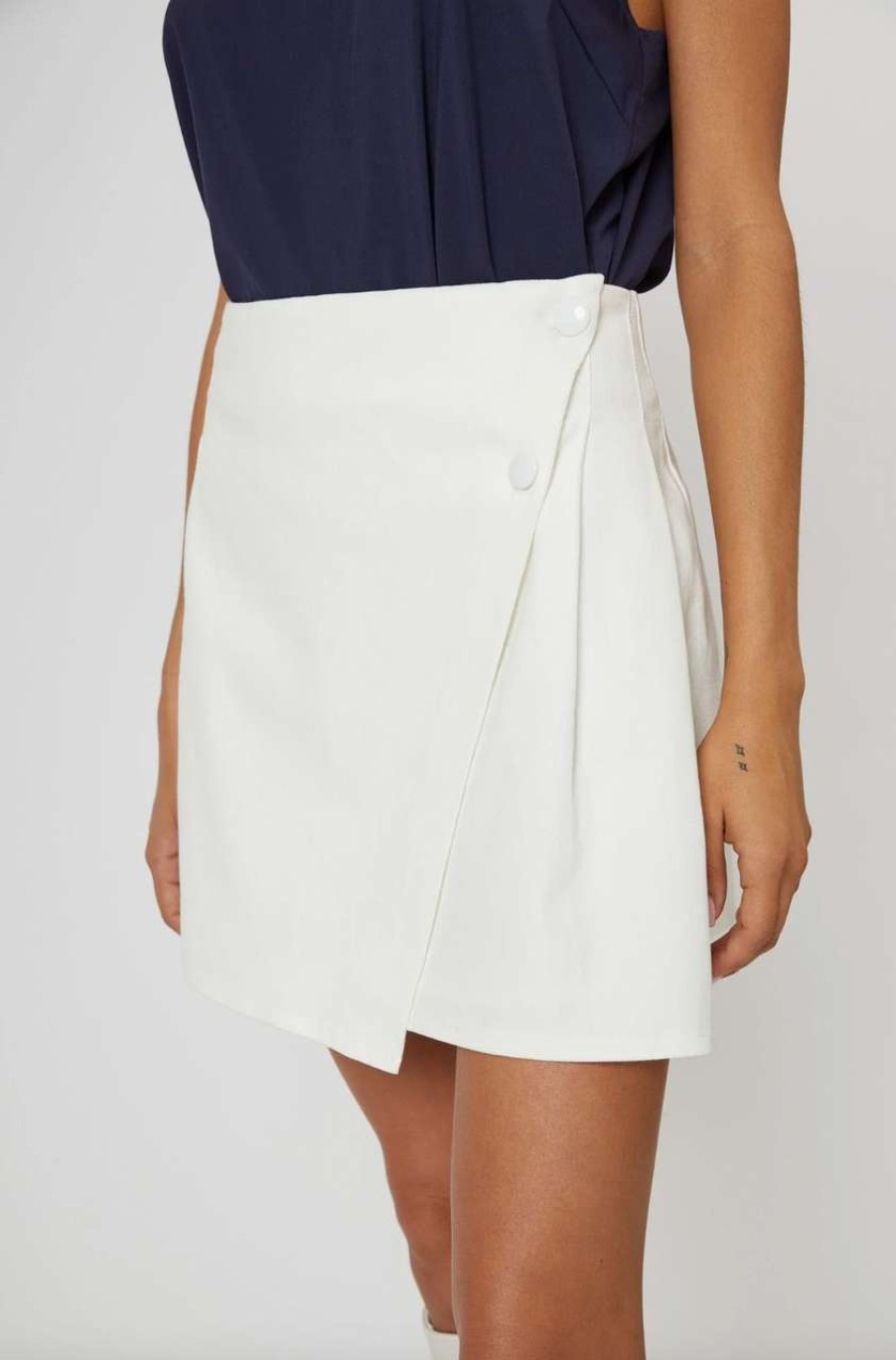 Clothing * | The Paige Skirt The Shirt Exclusive Beige