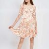 Clothing * | Risa Mini Dress En Saison New Coral Multi