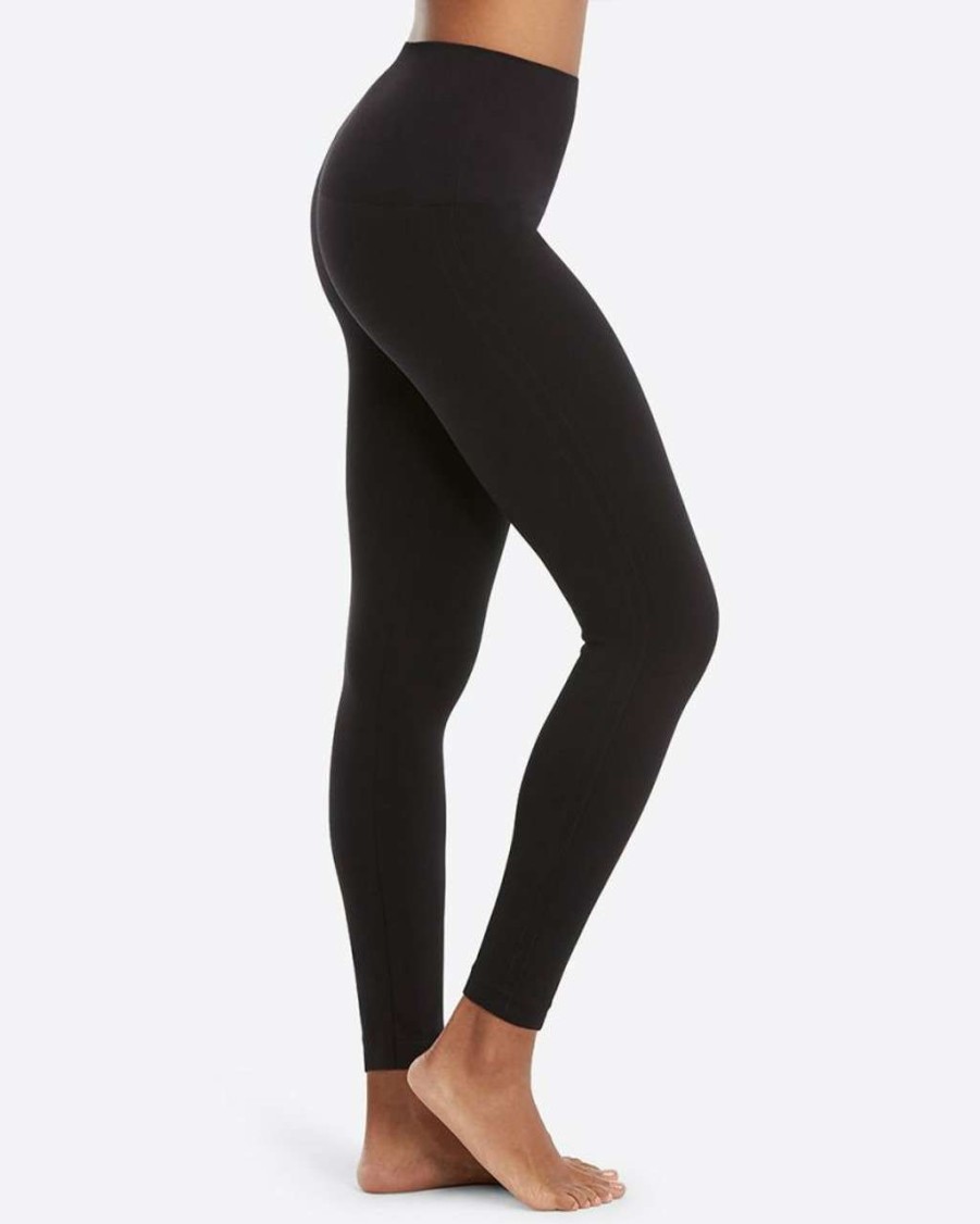 Clothing * | Look At Me Now Seamless Leggings Spanx Reliable Quality Black