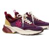 Shoes * | Good Luck Trainer Tory Burch Quality Guarantee Purple/Pink