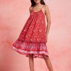 Clothing * | Delta Dress Ro'S Garden Hot Sell Pink Joey