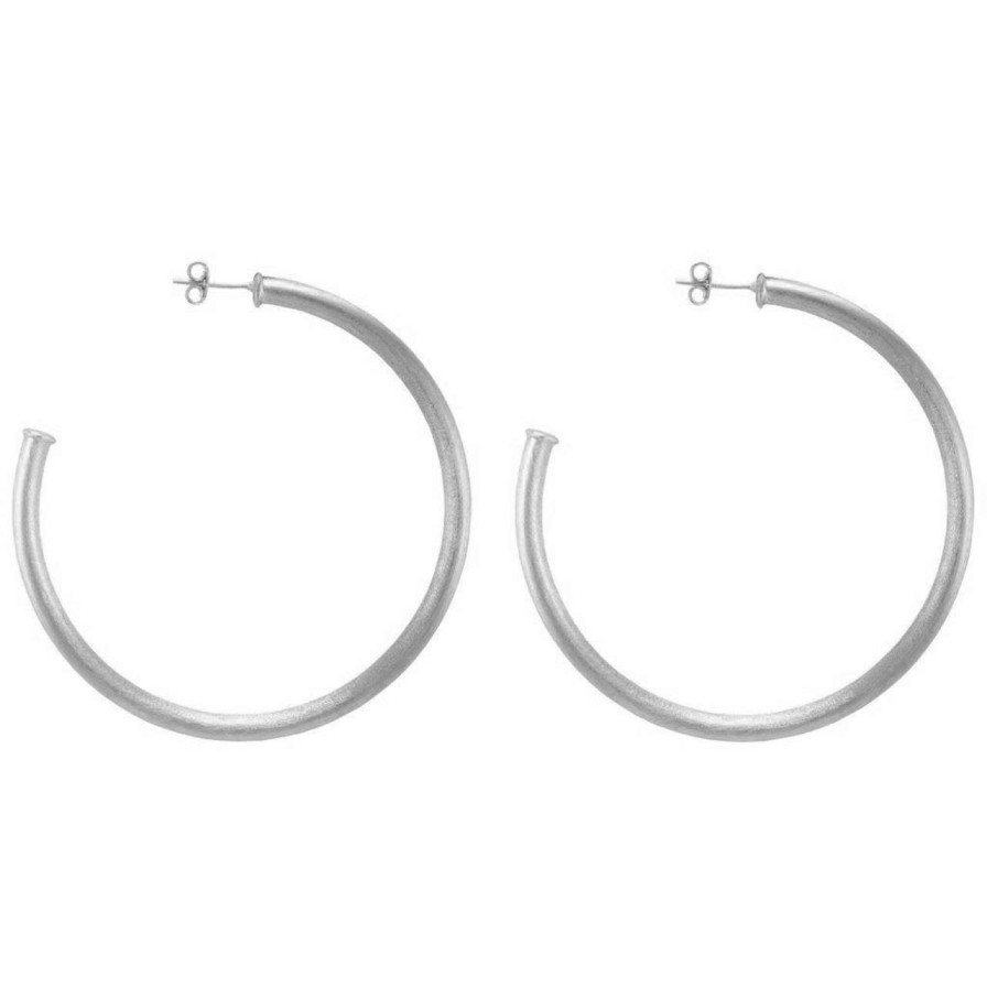 Accessories * | Smaller Everybody'S Favorite Hoops Sheila Fajl Shop Silver