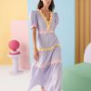 Clothing * | Aqua Dress Celia B Typical Style Purple