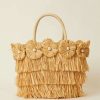 Accessories * | Olivia Floral Tote Btb New Natural