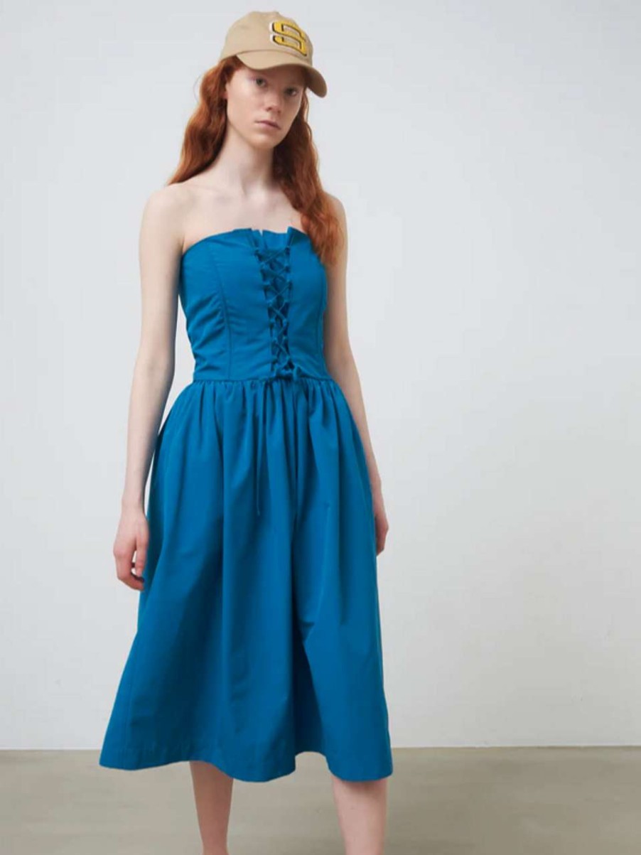 Clothing * | Celene Dress Stella Nova Online Happy Blue