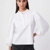 Clothing * | The Balloon Sleeve Shirt The Shirt Excellent Quality White