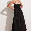 Clothing * | Marieka Midi Dress Faithfull The Brand Top Sellers Black