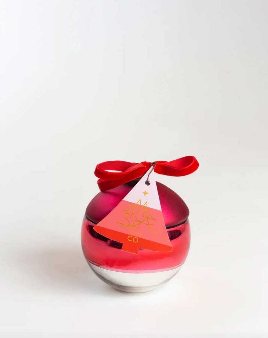 Accessories * | Holiday Medium Ornament Candle Mer-Sea Top Sell