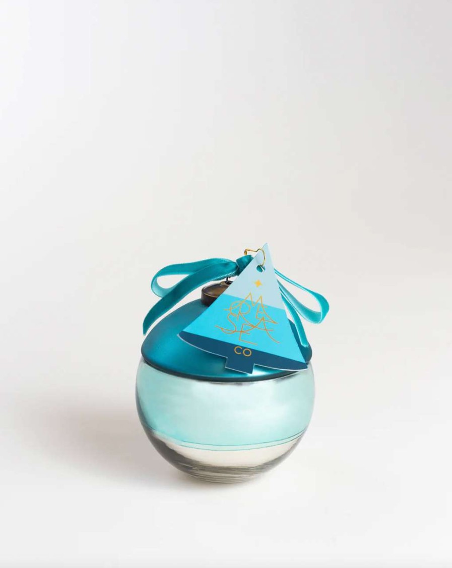 Accessories * | Holiday Medium Ornament Candle Mer-Sea Top Sell