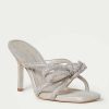 Shoes * | Margi Leather Bow Heel Loeffler Randall Top Sellers Cappuccino